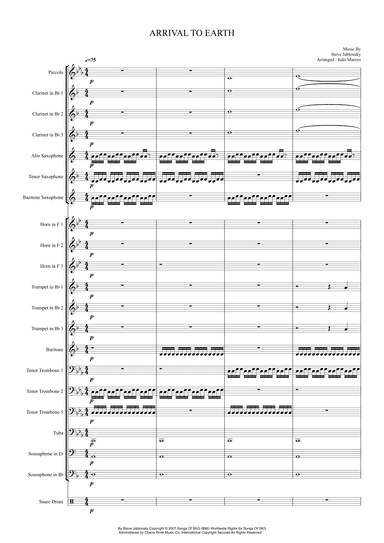 Arrival To Earth (arr. João Marcos Maciel)