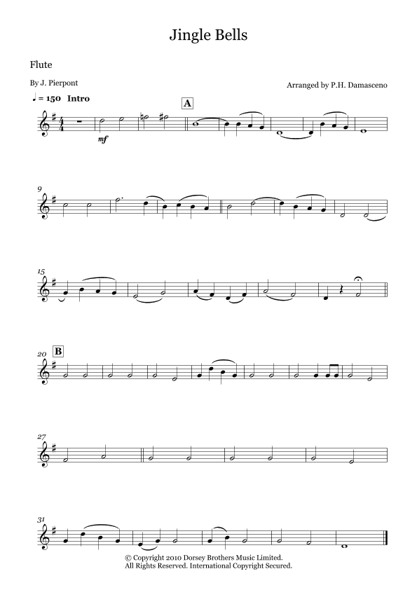Jingle Bells (arr. P.H. Damasceno)