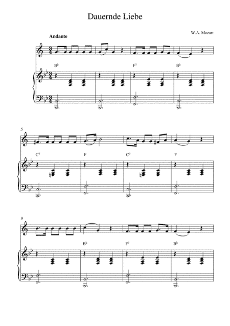 Dauernde Liebe (arr. Kaiserin Rebecca)