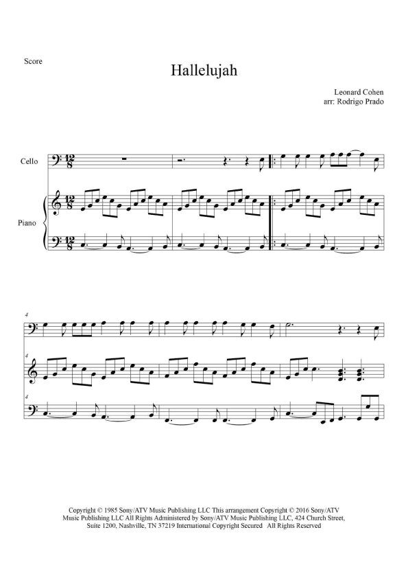 Hallelujah (arr. Rodrigo Prado)