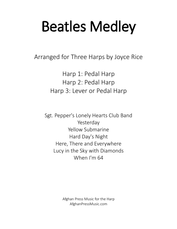 Sgt. Pepper's Lonely Hearts Club Band (arr. Joyce Rice)