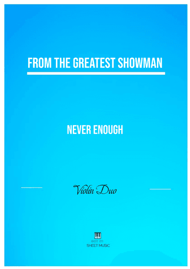 Never Enough (arr. ANDRE LAITANO)