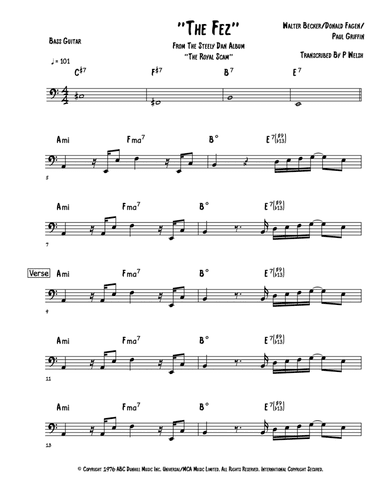 The Fez (arr. P Welsh)