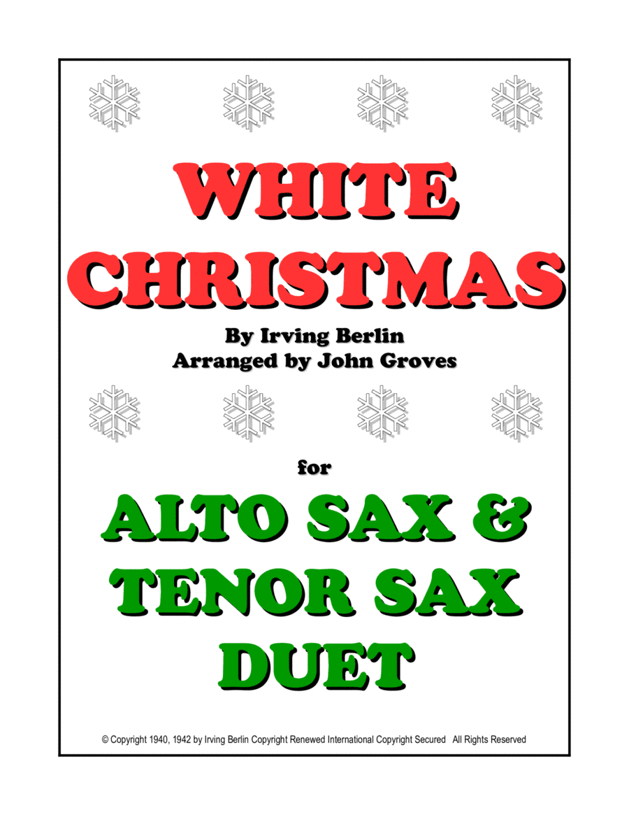 White Christmas (arr. John Groves)