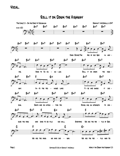 Roll it on Down the Highway (Ahio & Cast) from The Kings - ACT 2:Song 3