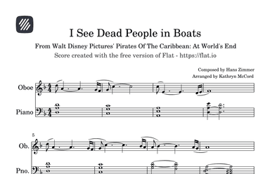 I See Dead People In Boats (arr. Kathryn McCord)