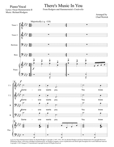 There's Music In You (arr. Chad Weirick)