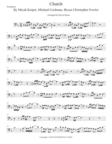 Church (take Me Back) (arr. Kevin Busse)
