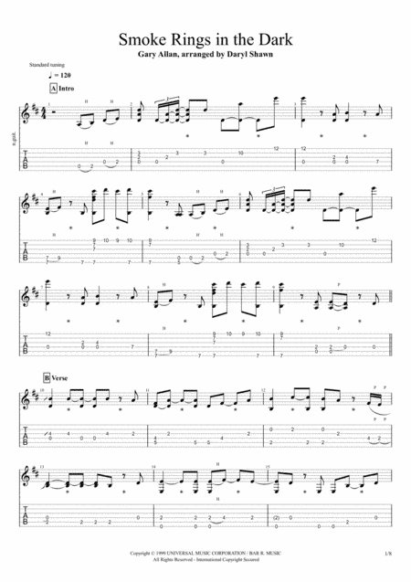 Smoke Rings In The Dark (arr. Daryl Shawn)