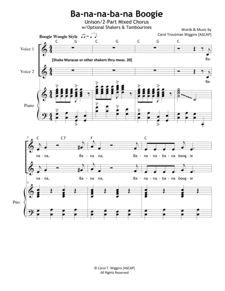Ba-na-na-ba-na Boogie (The Banana Boogie)