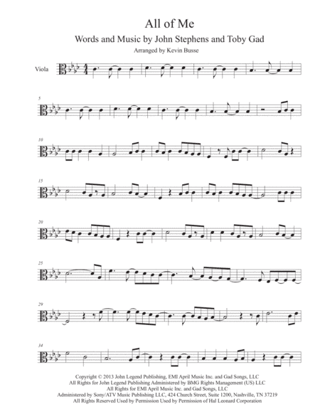 All Of Me (arr. Kevin Busse)