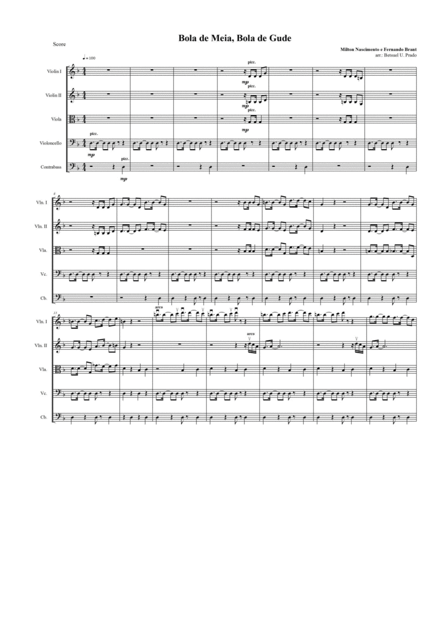Alem De Tudo (arr. Uesile Prado)
