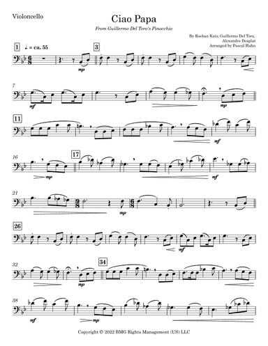 Ciao Papa (arr. Pascal Hahn)