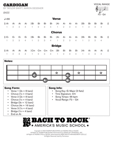 Cardigan (arr. Bach to Rock)