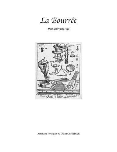 La Bourrée (arr. David Christensen)