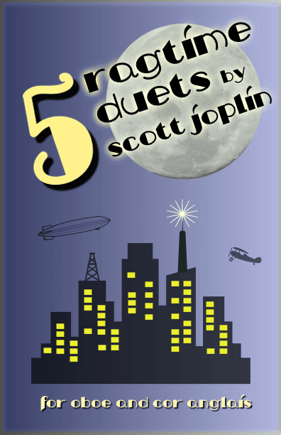 Five Ragtime Duets by Scott Joplin for Oboe and Cor Anglais (or English Horn) (arr. David McKeown)