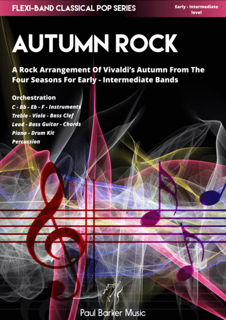 Vivaldi's 4 Seasons Autumn Rock (Flexible Instrumentation) (arr. Paul Barker)