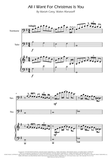 All I Want For Christmas Is You (arr. Ygor Nunes)
