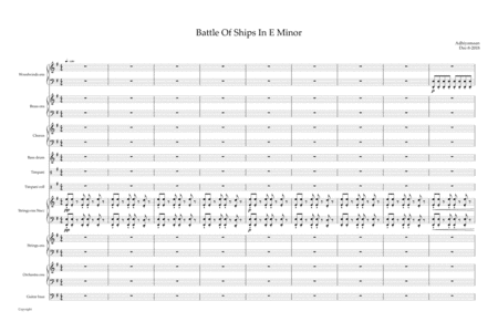 A Battle of ships (arr. Adhiyamaan V)