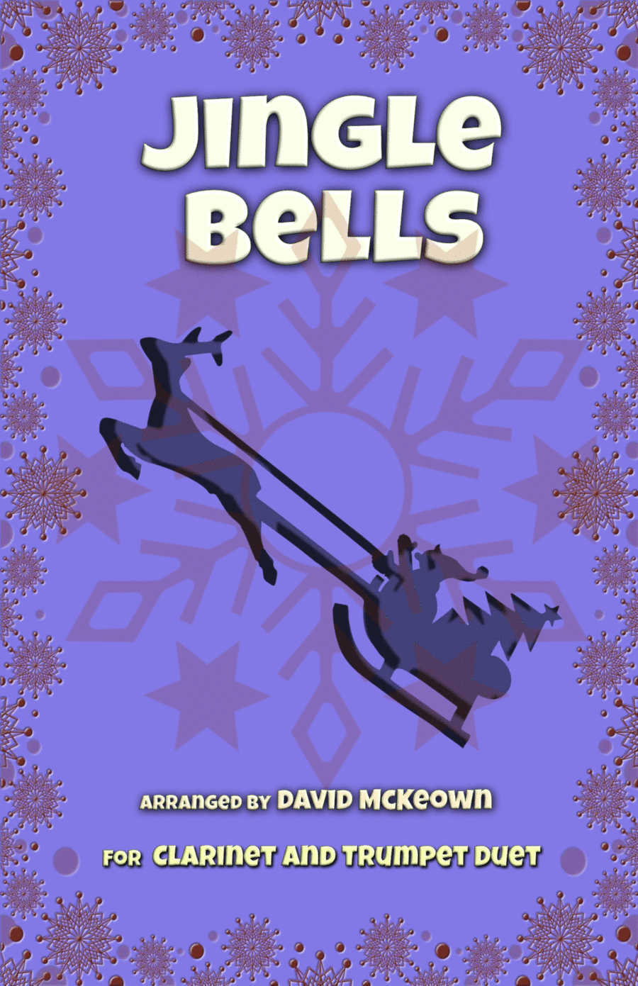 Jingle Bells, Jazz Style, for Clarinet and Trumpet Duet (arr. David McKeown)