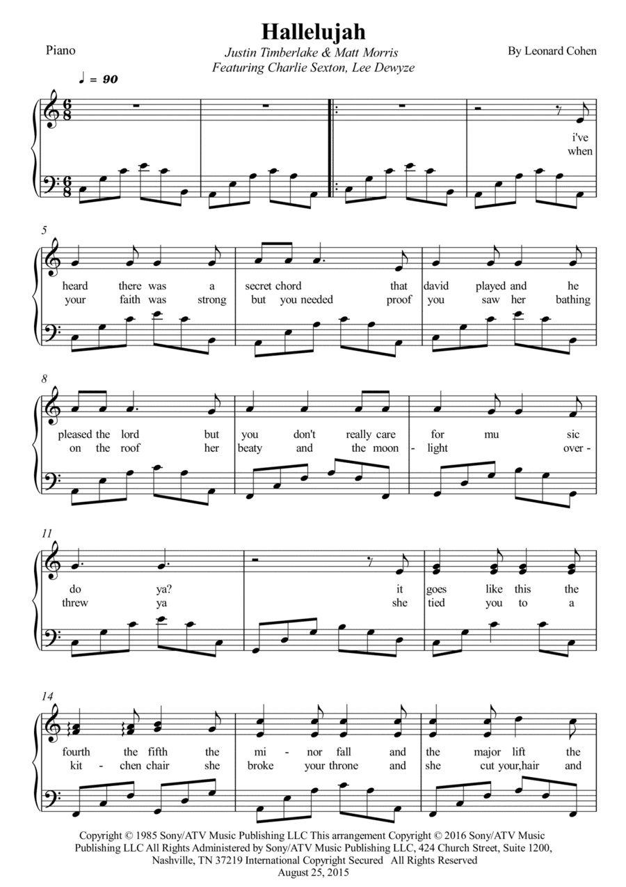 Hallelujah (arr. Wesley S. SIlva)