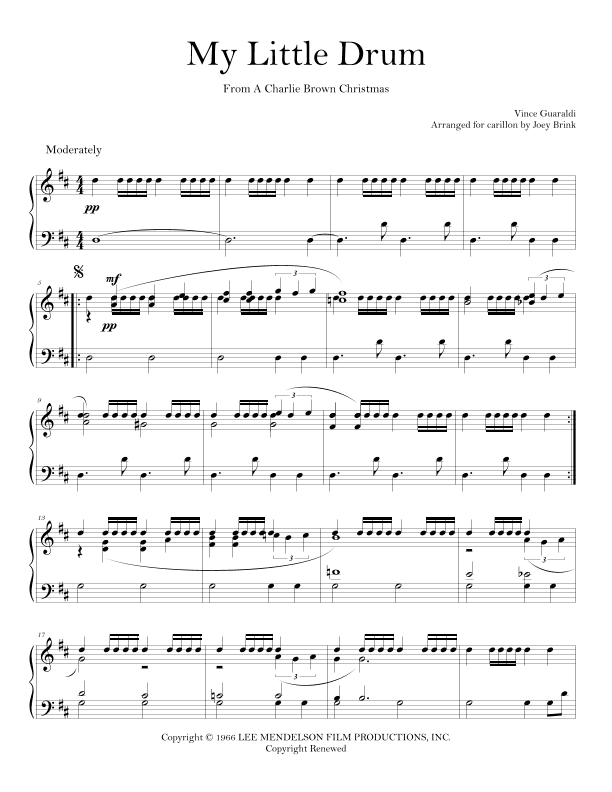 My Little Drum (arr. Joey Brink)