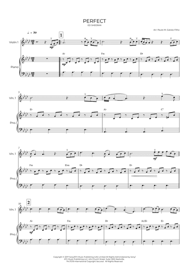 Perfect (arr. Paulo Galvão Filho)