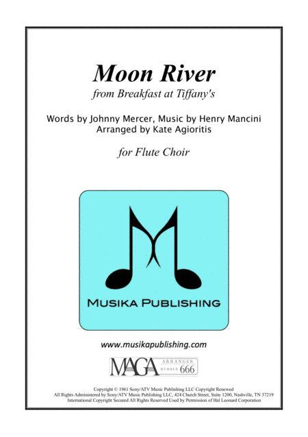 Moon River (arr. Kate Agioritis)
