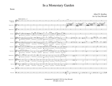 In a Monestary Garden (arr. Gary Bricault)