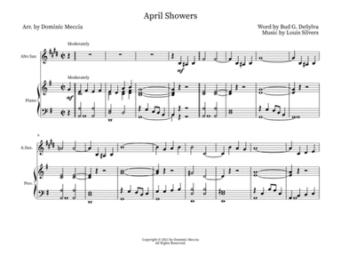 April Showers (arr. Dominic Meccia)