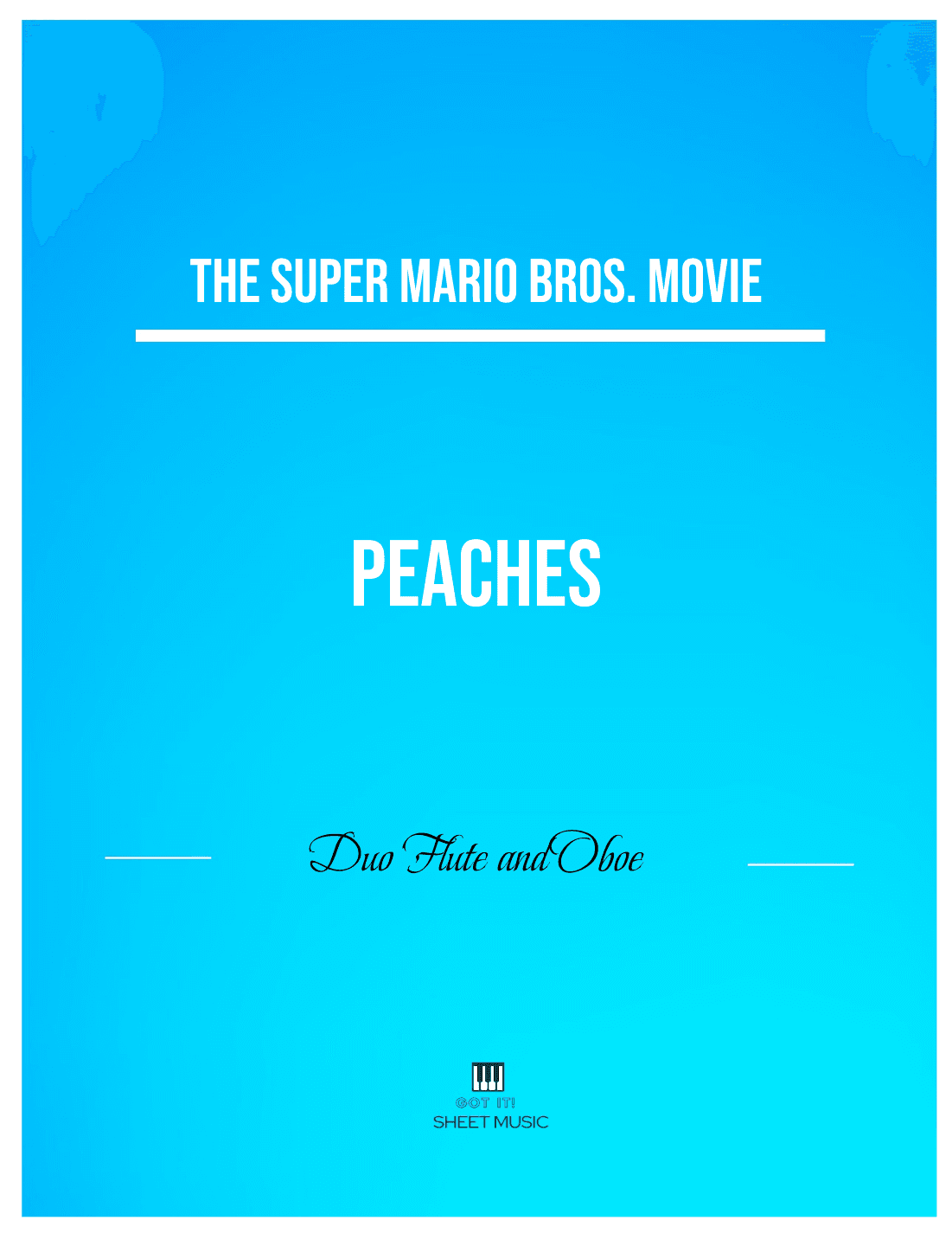 Peaches (arr. ANDRE LAITANO)