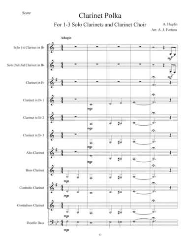 Clarinet Polka (arr. Arr. A. J. Fortuna)