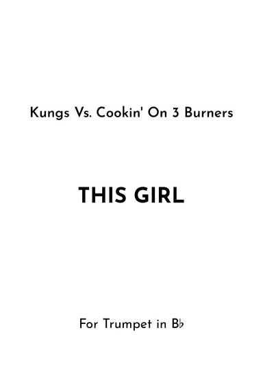 This Girl (arr. Jireh J.)