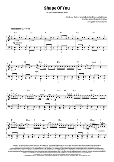 Shape Of You (arr. Bernardo Pereira)