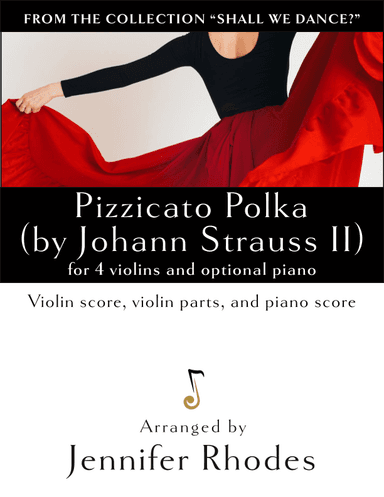 Pizzicato Polka (flex instrumentation, violins) (arr. Jennifer Rhodes)