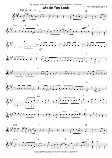 Made You Look (arr. Jose Welligton Sousa de Castro)