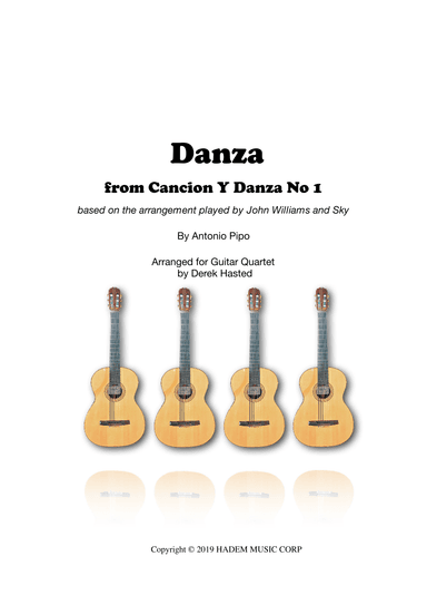 Danza (arr. Derek Hasted)