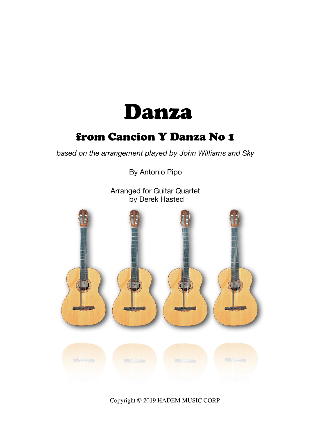 Danza (arr. Derek Hasted)