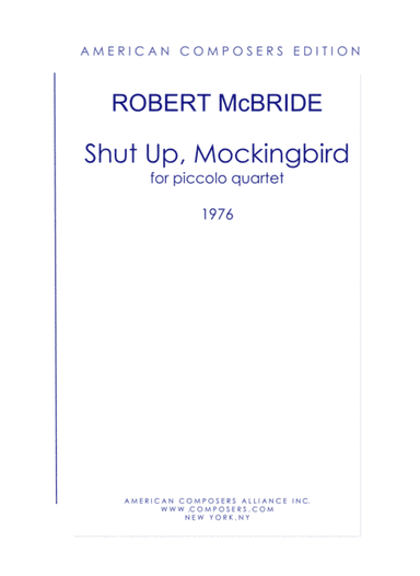 [McBride] Shut Up, Mockingbird