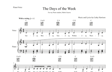 The Days of the Week