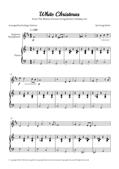 White Christmas (arr. Rodrigo Faleiros)