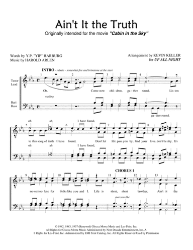 Ain't It De Truth (arr. Kevin Keller)