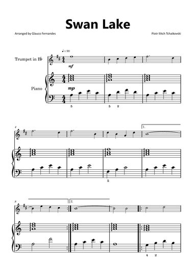 Swan Lake (arr. Glauco Fernandes)