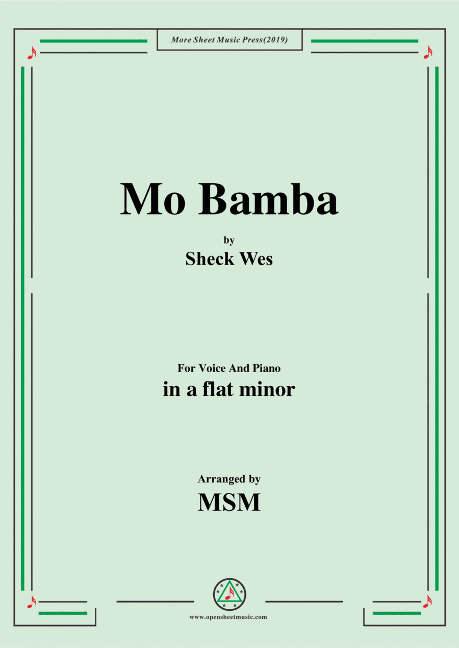 Mo Bamba (arr. Open Cloud)