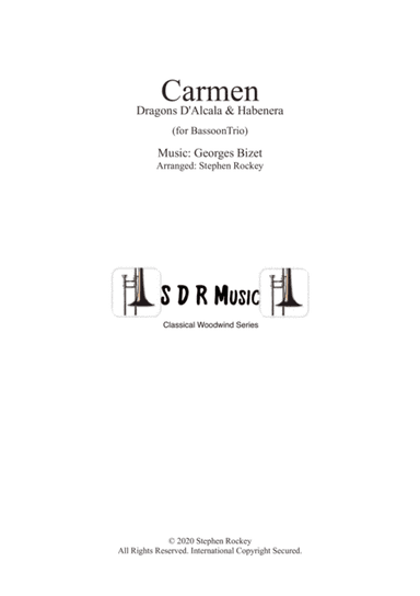 Carmen: 2 Pieces for Bassoon Trio (arr. Stephen Rockey)