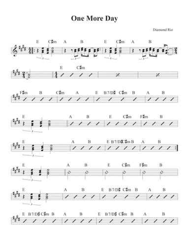 One More Day (arr. David M Fagnant)