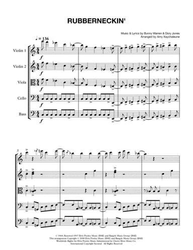Rubberneckin' (arr. Amy Xaychaleune)