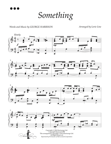 Something (arr. Lorie Line)