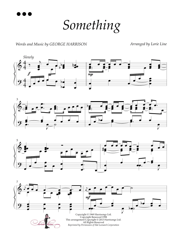 Something (arr. Lorie Line)