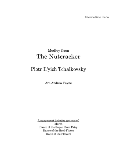The Nutcracker (medley) (arr. Andrew Payne)